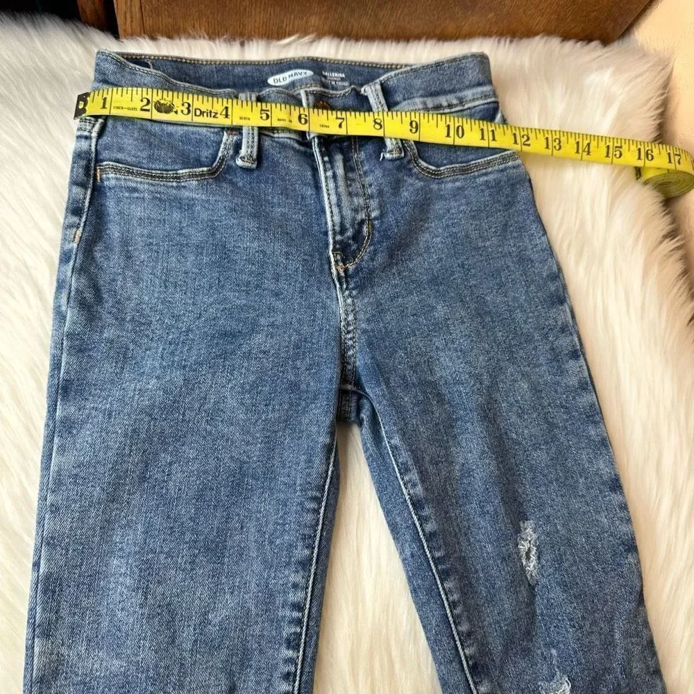 Old Navy Distressed Ballerina Jeggings Size 12